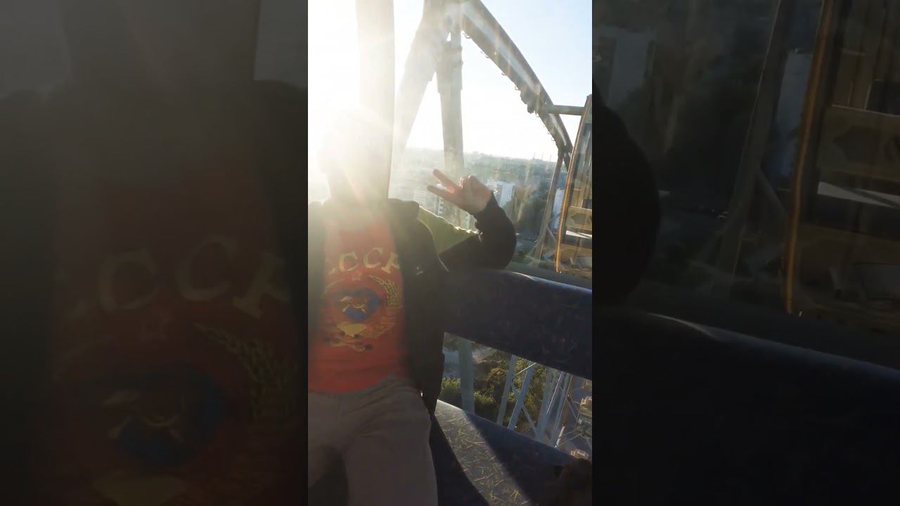 Колесо обозрения в Ярославле с историческими хрониками. Очень интересное решение! #Ярославль смотреть онлайн