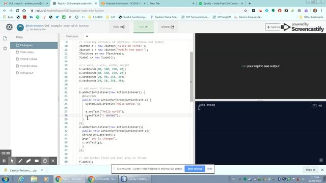 GUI in Repl.it смотреть онлайн