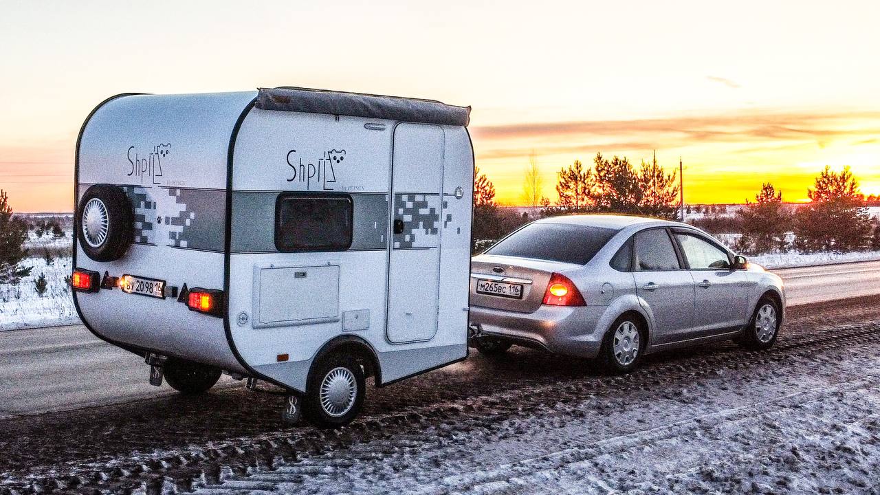 Российское производство домов на колесах. Караван ШПИЦ. смотреть онлайн