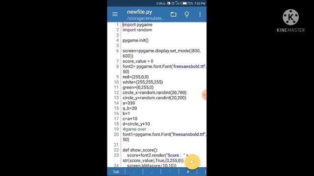 python/run pygame in android phone /easy game смотреть онлайн