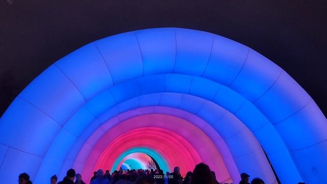 бабл арка на ВДНХ Москва 05.11.2023