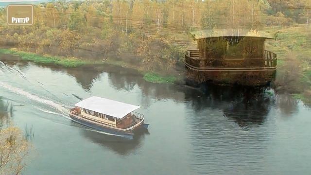 Яхта-катамаран речная (плавдача) "Руптур" смотреть онлайн