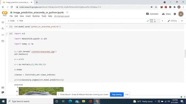 Accurately Classify Images on an anaconda and python then use two methods to predict test pictures. смотреть онлайн