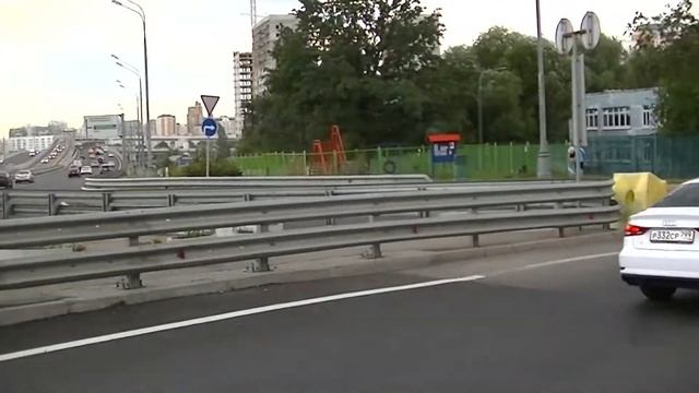 Ховринский путепрово́д, север Москвы смотреть онлайн
