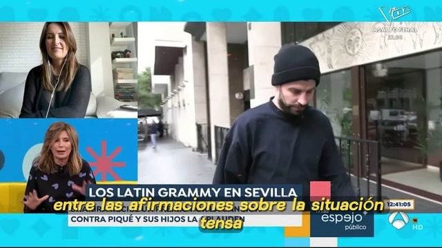 ?"Explosiva Reacción de Piqué ante Milan y Sasha 'Acróstico' junto a Shakira en los Grammy 2023" смотреть онлайн