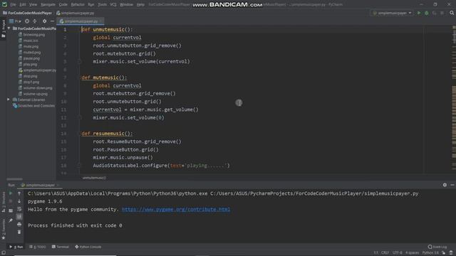 How to Create Simple Music Player Using Python In Hindi #7 | Python Mini Projects #25 | ForCodeCode смотреть онлайн
