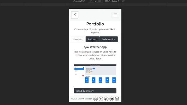 React Portfolio смотреть онлайн