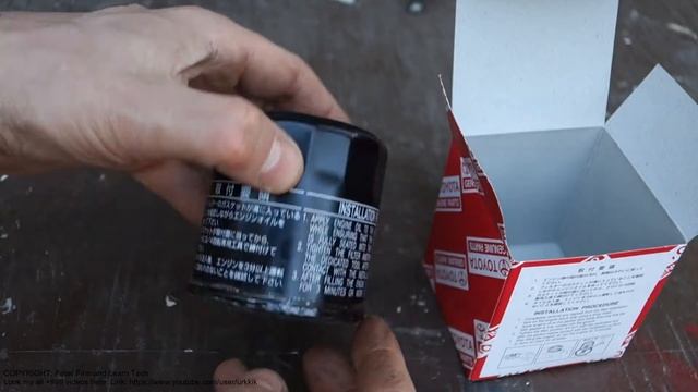Genuine oil filter info Toyota Corolla. Why original filter is better смотреть онлайн