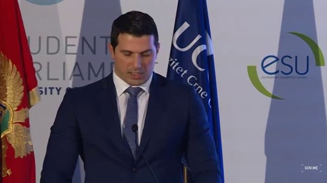 Nikola Janović - svečano otvaranje 75. Skupština Evropske studentske unije смотреть онлайн