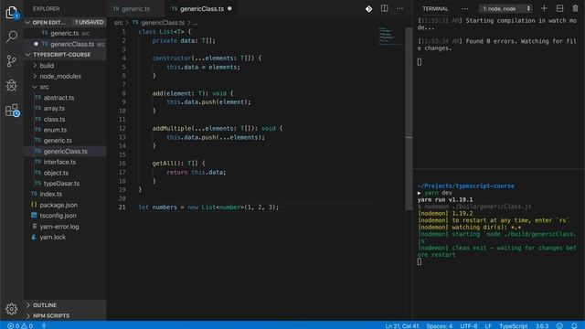 23. Tutorial TypeScript : Class Generic - Bahasa Indonesia смотреть онлайн