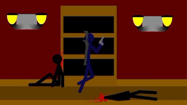 Stickman Resident Evil 2 Zombies Mr X (Super Tyrant) Leon S Kennedy #ResidentEvil2 #MrXTyrant смотреть онлайн