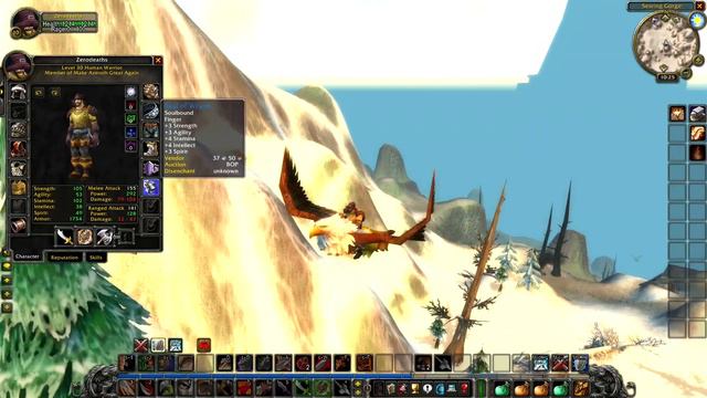 WoW Classic - Flightpath Chats - Level 30 Warrior