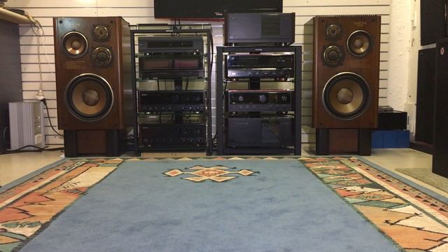 Diatone DS-3000 & Sansui Alpha 907DR смотреть онлайн