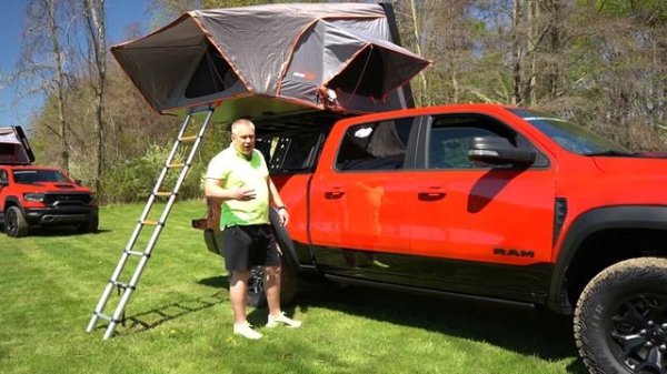 2021 RAM 1500 TRX BUILD | Leitner Active Cargo System, Roofnest Condor XL, AMP Research Power Step