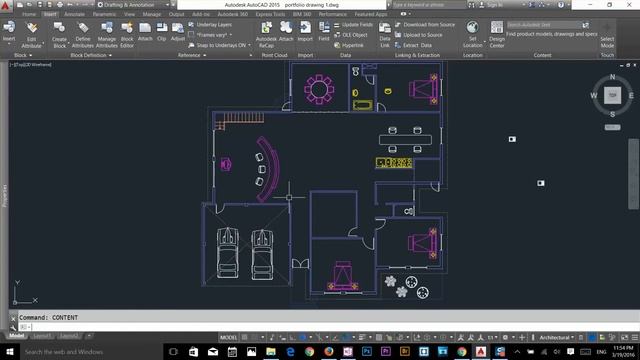 Design Center and Content Explorer AutoCAD 2016 смотреть онлайн