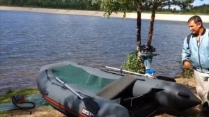 Свежий отзыв реального покупателя надувной лодки Хантер 360 А.