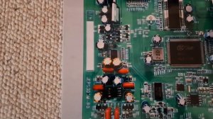 YAMAHA CD-S303 CIRCUIT BOARD WITH BURR-BROWN 1780 chip.