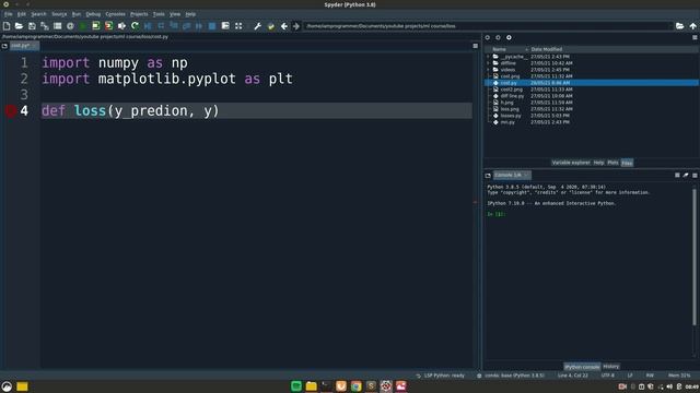 Loss functions | basic | coding | Linear Regression | Machine Learning Course | part 2 смотреть онлайн