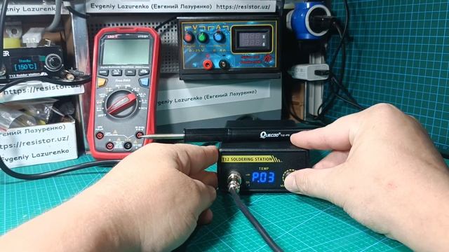 HAKKO T12, Паяльная станция T12 смотреть онлайн