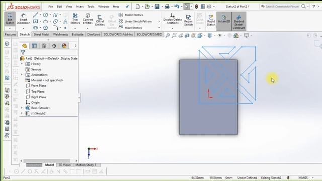 SolidWorks Tutorial (Tagalog)- How to engraved LOGO in Solidworks Object смотреть онлайн