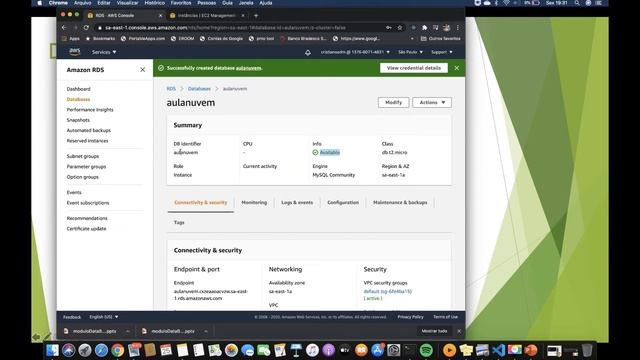 AWS RDS prático com MySQL смотреть онлайн