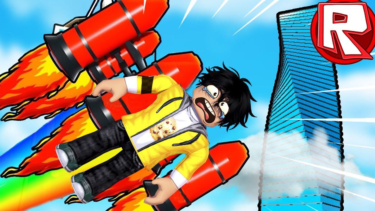 САМЫЙ ДАЛЬНИЙ ПОЛЁТ В МИРЕ! ДЖЕТПАК 999.999.999 КМ НУБ И ПРО ВИДЕО ROBLOX смотреть онлайн