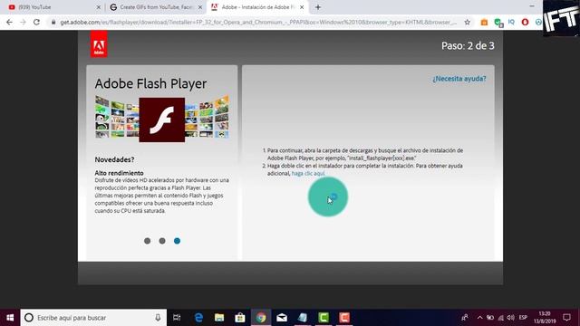 Descargar e Instalar Adobe Flash Player Ultima Versión 2019 para Windows 7/8.1/10 смотреть онлайн