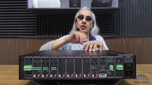 Amplificador mezclador integrado marca Apart modelo MA120 смотреть онлайн