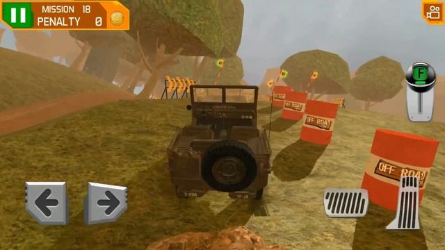Drive 4x4 Army Car - 4x4 Dirt Offroad Parking - Android IOS Gameplay - Offroad Parking Lot смотреть онлайн