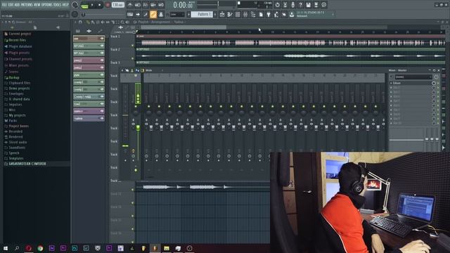 Главный лайфхак FL Studio 20 - как скинуть все дорожки разом на Fl Studio микшер