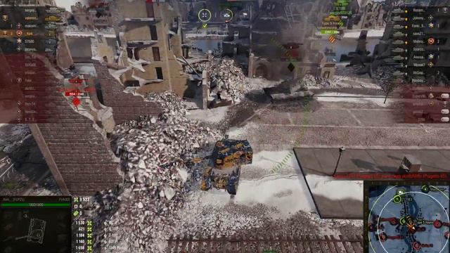 Бабаха раздаёт сочные плюшки/FV4005 Stage II/13500 урона/World of Tanks смотреть онлайн