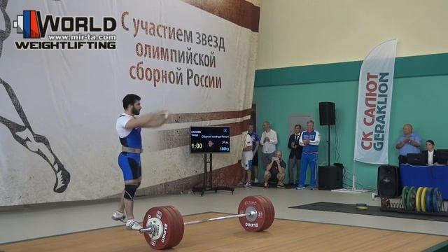 07.08.2016 (93,5-MALIGOV.175,180,185/210,220,225х) GP "Heraklion" with Rus Olympic team смотреть онлайн