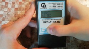 Обзор дозиметра-радиометра МКС-01СА1М