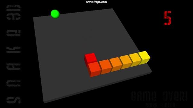 Snake3D game - x86 assembly, OpenGL, WinAPI смотреть онлайн