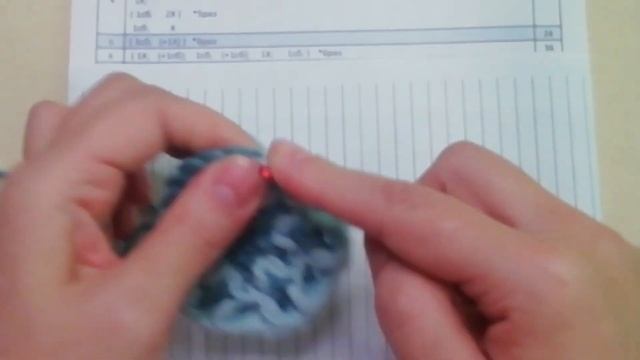 Мозаичный круг. Вяжем по описанию. смотреть онлайн