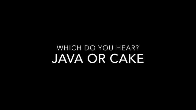 Which do you hear? Java or Cake (New Yanny or Laurel) (gone wrong) (not clickbait) (never do this) смотреть онлайн