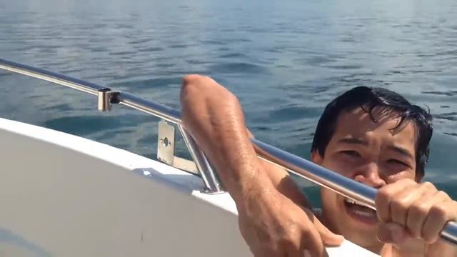 Озеро Люцерн. 2015 июнь. Поездка на моторной лодке смотреть онлайн