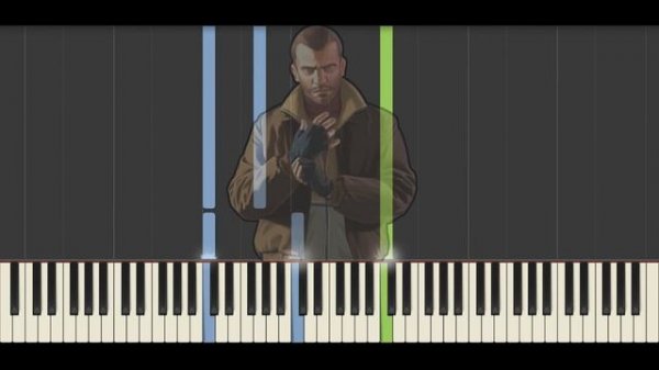 Grand Theft Auto IV -  Soviet Connection using only piano