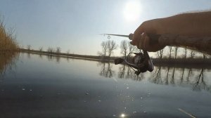 Рыбалка на хищника в марте. Воблер косит пассивную щуку. Рыбалка в Краснодарском крае.