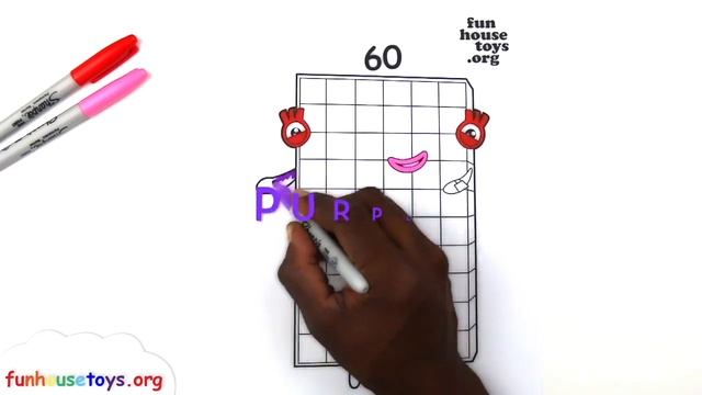 Numberblocks 100, 20, 30, 40, 50, 60, 70, 80, 90, & 10 Learn to count by ten - Fun House Toys смотреть онлайн