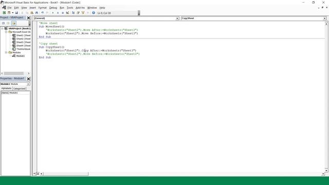 VBA Code To Copy or Move Worksheet | Excel VBA Tutorials | Part-04 смотреть онлайн