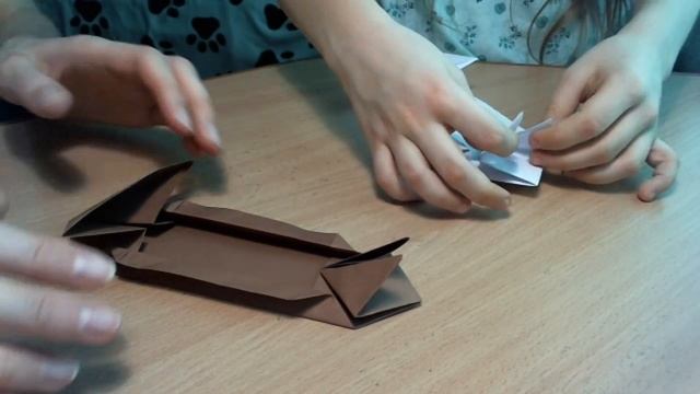 Самый простой Танк Оригами Маленький и легкий Поделки к 23 февраля смотреть онлайн