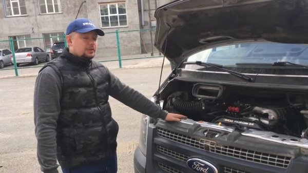 Свап Форд Транзит 5vz в Омске.