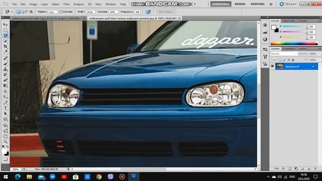 How to tuning any car with Adobe Photoshop CS5 (Rims,windows,suspension) смотреть онлайн