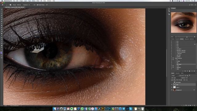 Macro Beauty Retouching: Eye Close Up Photo | Adobe Photoshop Workflow Tutorial