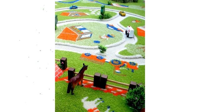 Детский 3D ковер Дача, 100х150см (IVI) обзор 500179 бренд IVI производитель IVI (Турция) смотреть онлайн