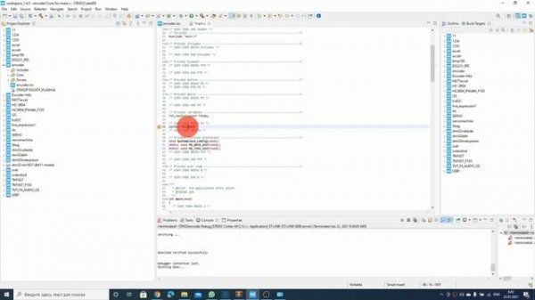 STM32 Урок №8 - Подключение энкодера к плате STM32 при помощи STM32Cube IDE #STM32