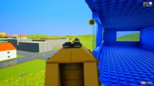 ШТУРМ ЛЕГО ЗДАНИЯ ТАНКАМИ! КАК ВЫЖИТЬ ПОД ОБСТРЕЛАМИ ПУШЕК В БРИК РИГС (Brick Rigs)