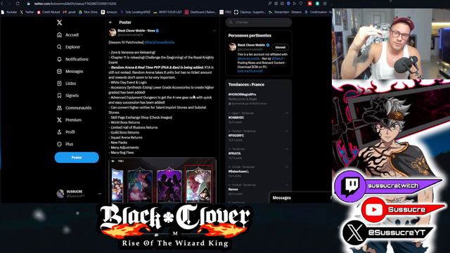 ENFIN LA GROSSE MISE A JOUR QU'ON ATTEND SUR BLACK CLOVER MOBILE VA ARRIVER ! PVP TEMPS RÉEL ETC ! смотреть онлайн