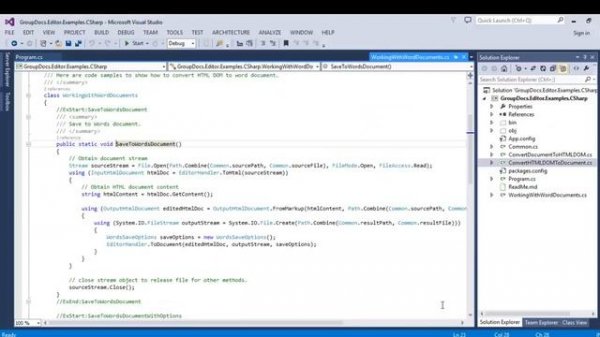 How to edit Word file | Convert Html DOM to DOCX file | Advanced Tutorial